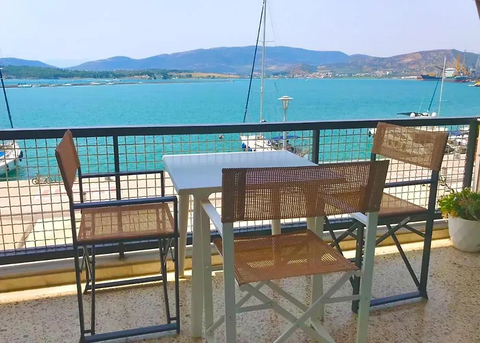 Marine With Sea & Port View!